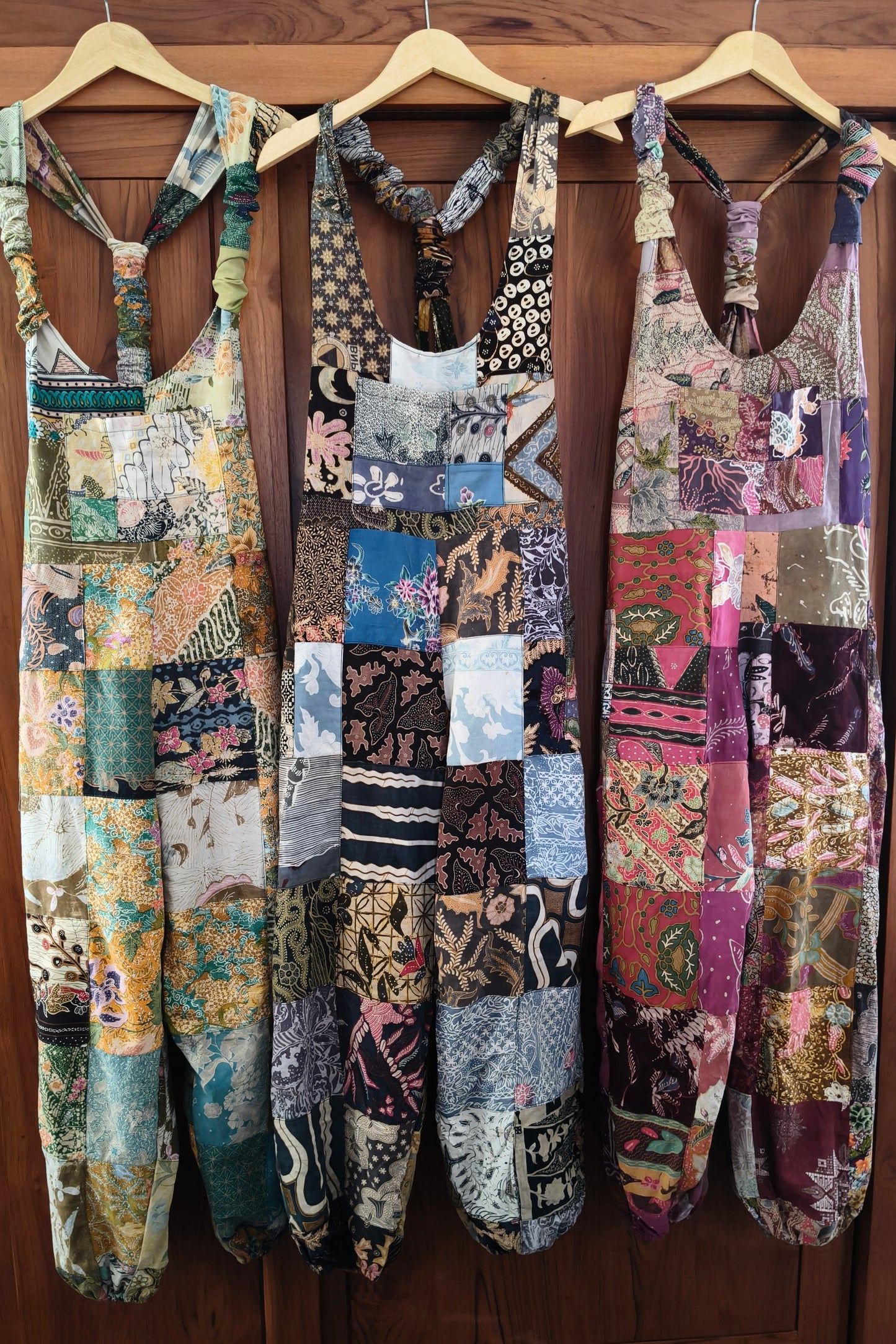 Baggy Patchwork Jumpsuit