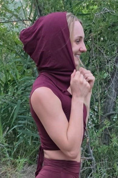 Burgundy Ninja Wrap Vest