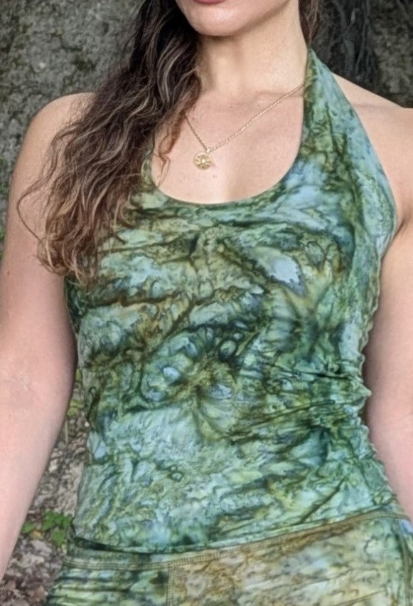 Emerald Corset Halter