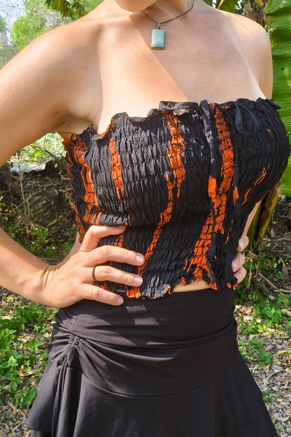 Fire Cinch Tube Top