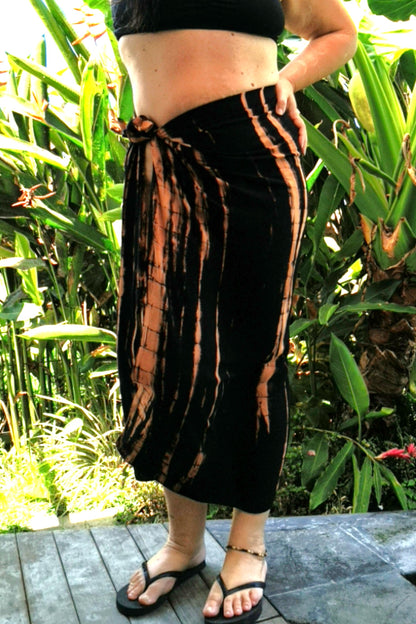 Fire Tie Dye Sarong