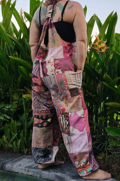 Baggy Patchwork Jumpsuit
