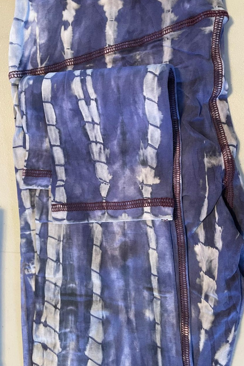 Wildflower Tie Dye Yoga Pants