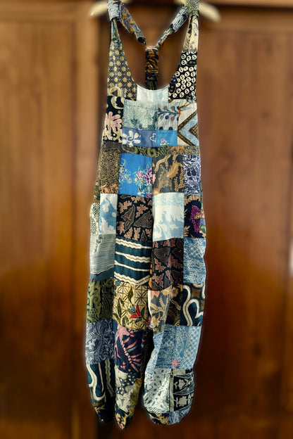Baggy Patchwork Jumpsuit