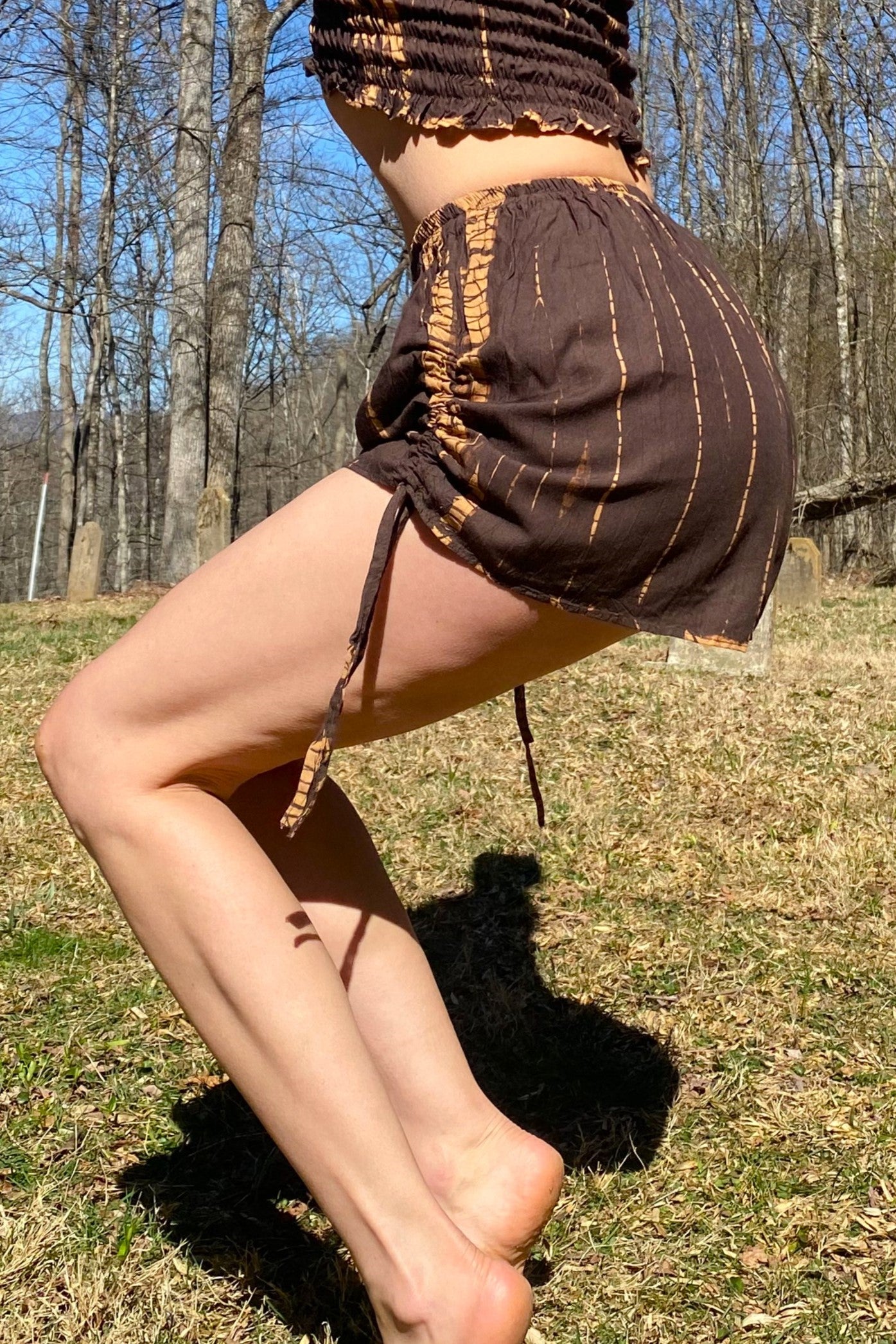 Mocha Latte Baggy Shorts