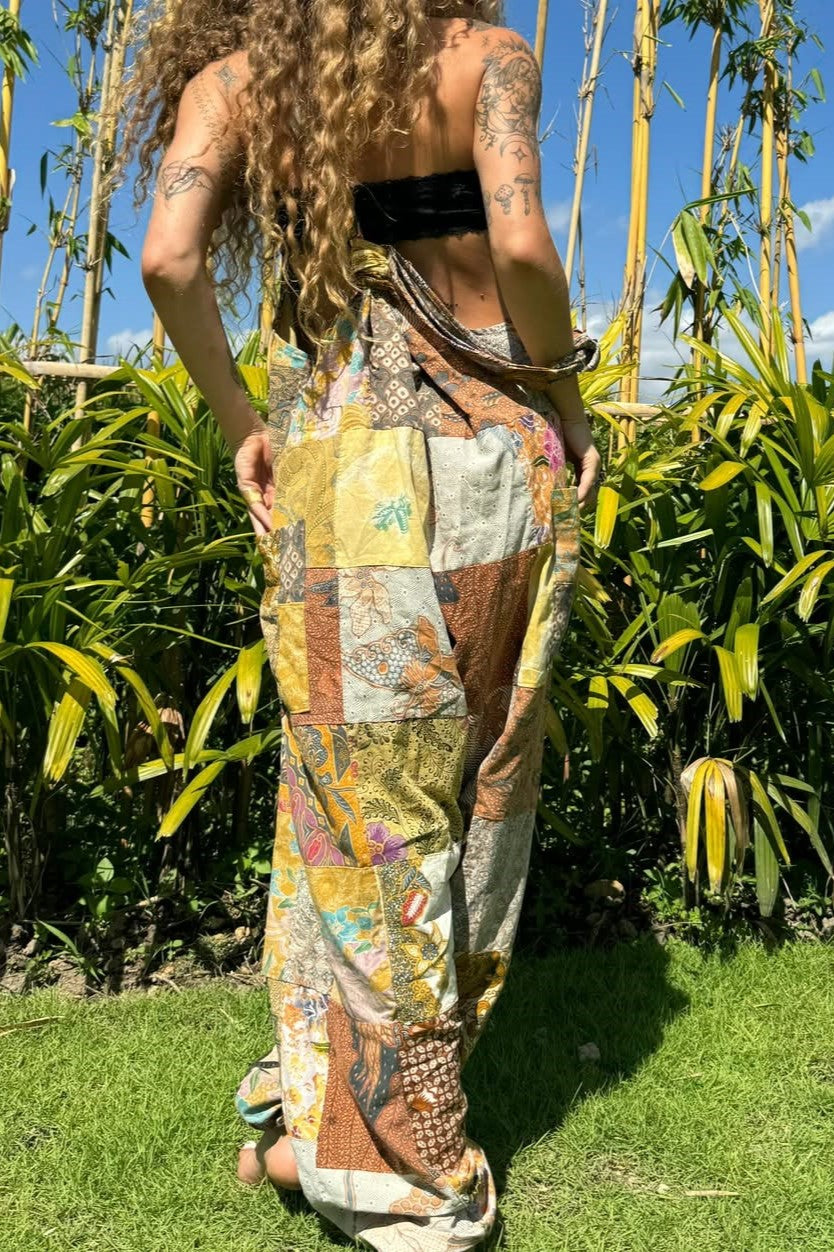 Baggy Patchwork Jumpsuit