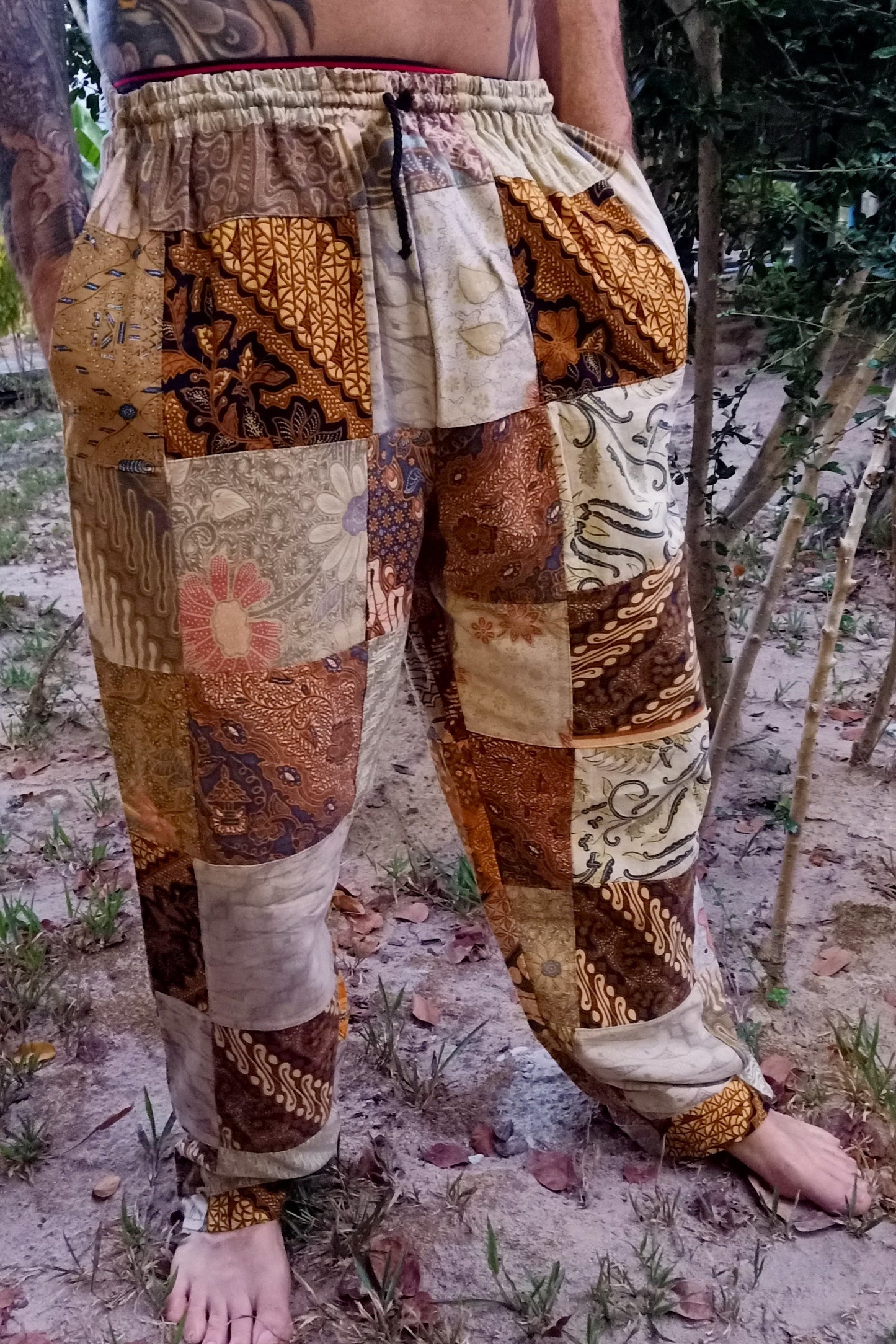 Patchwork Pants