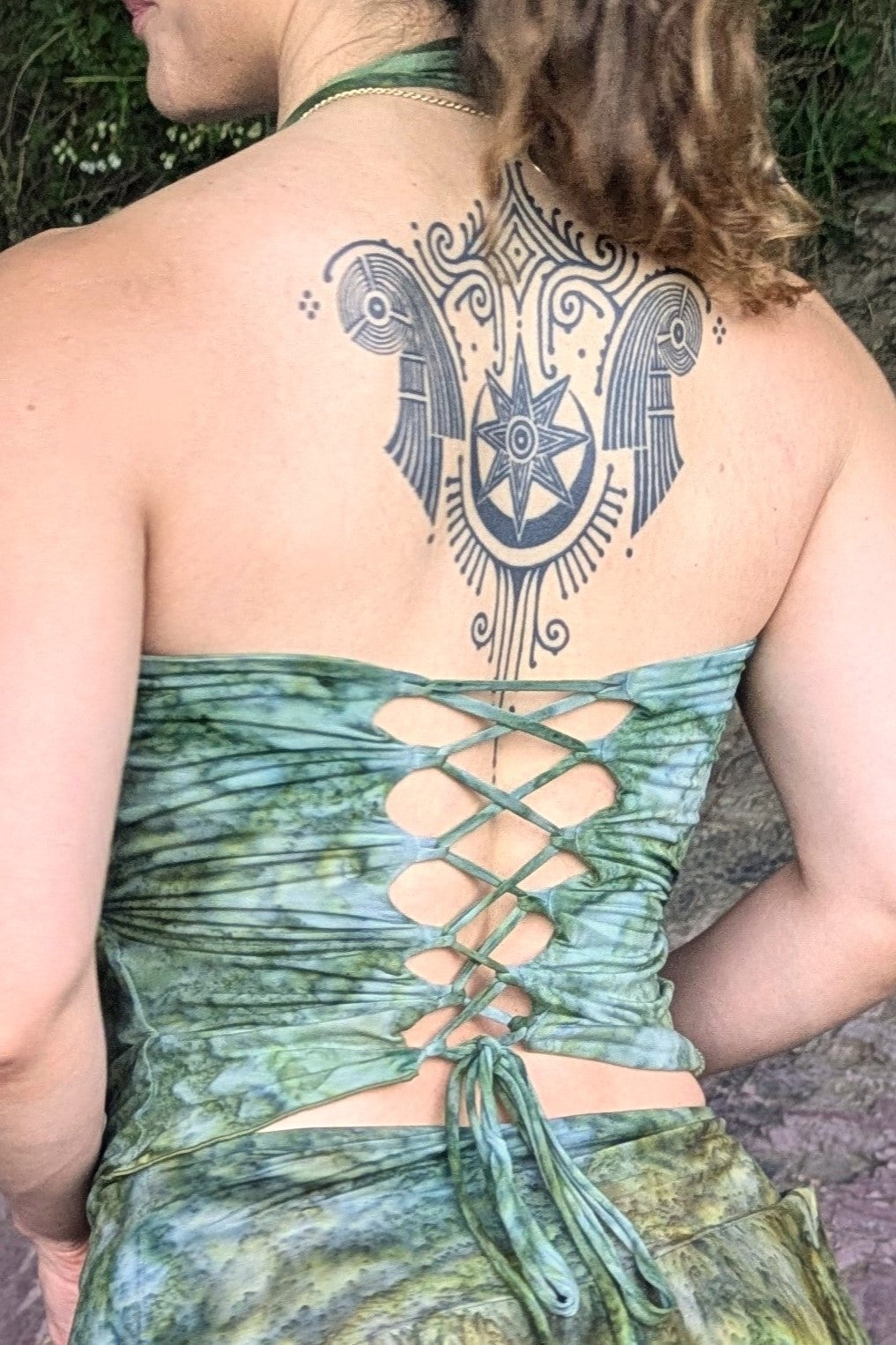 Emerald Corset Halter