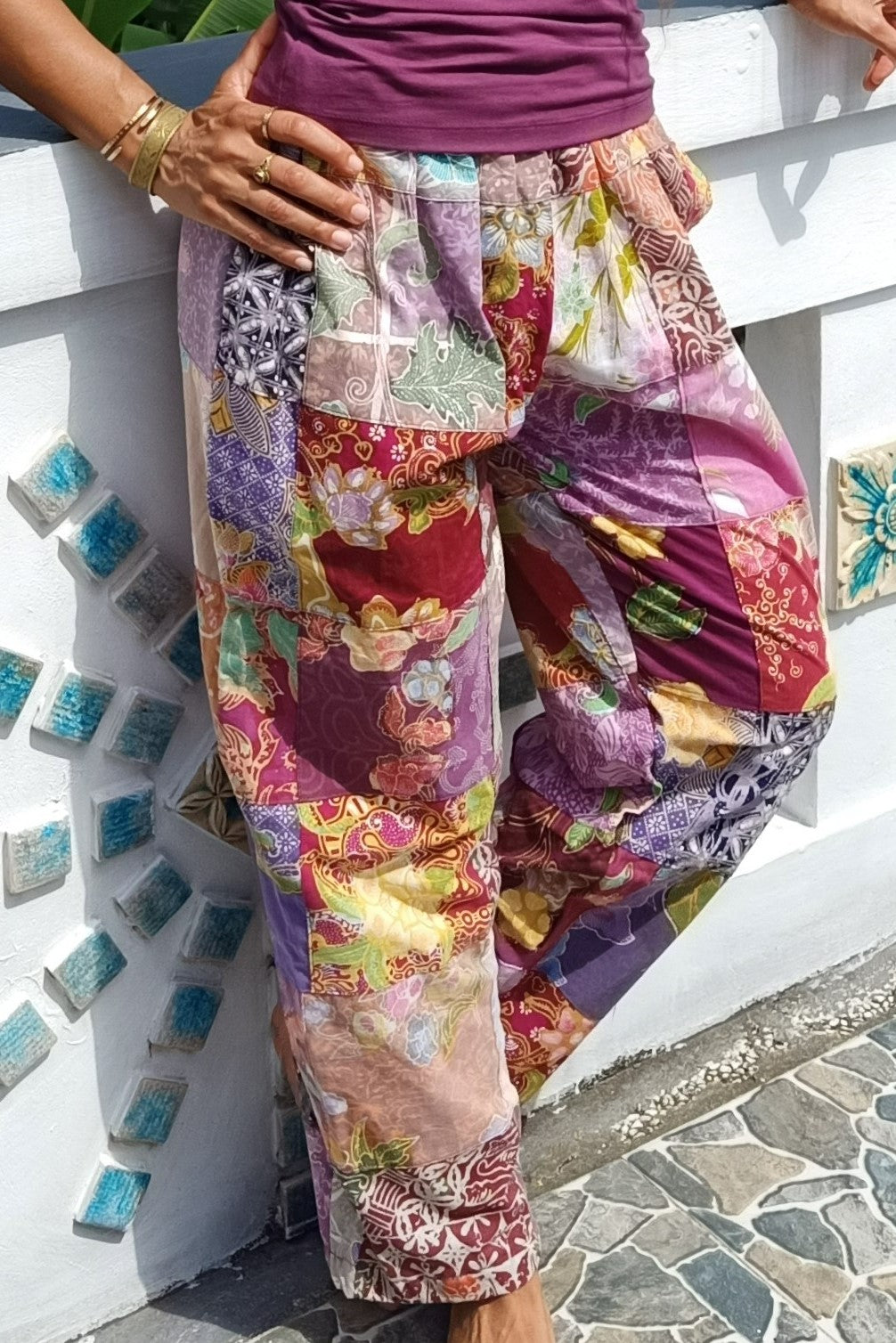 Patchwork Pants