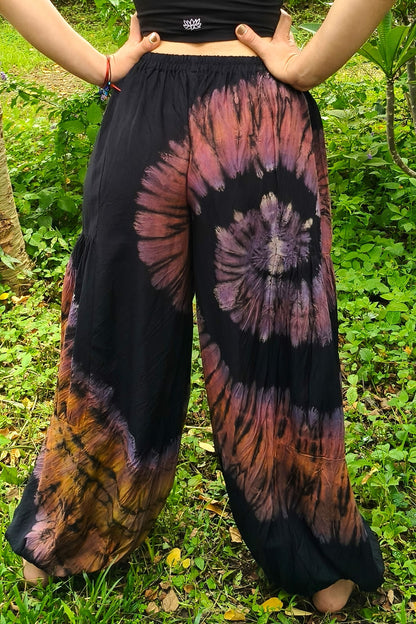 Purple Swirl Harem Pants